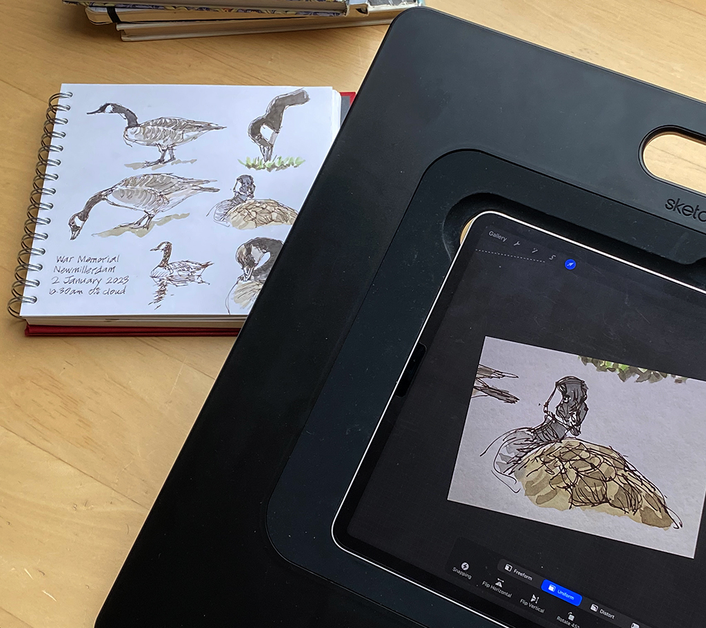 IS PROCREATE BETTER THAN SKETCHBOOK visual data 5